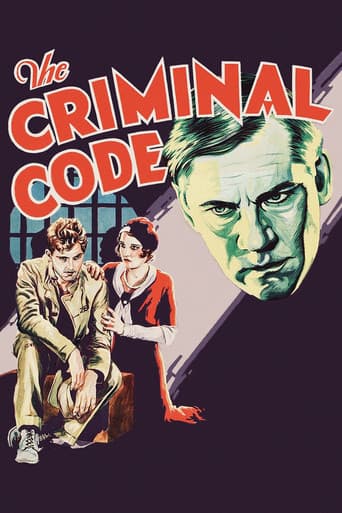 The Criminal Code (1931) poster