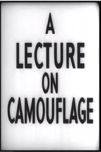 A Lecture on Camouflage (1944) poster