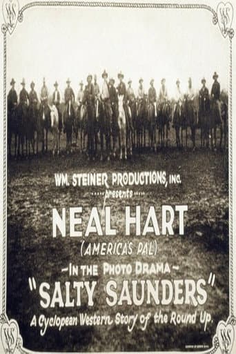 Salty Saunders (1923) poster