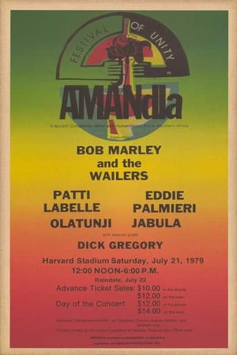 Bob Marley & The Wailers - Live At Harvard Stadium, Boston, 1979 (1979) poster