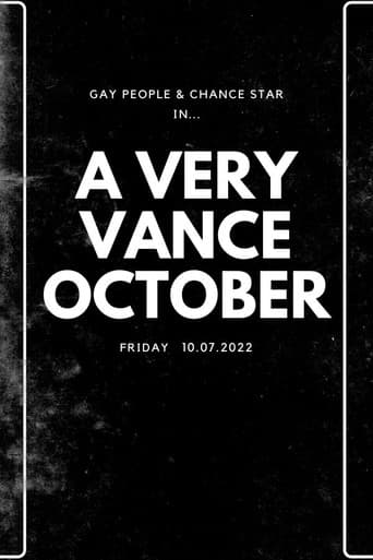 A Very Vance October (2022) poster