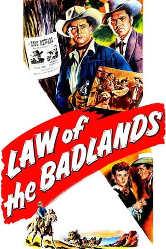 Law of the Badlands (1951) poster