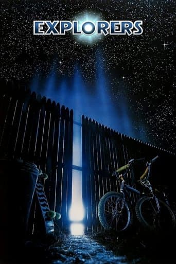 Explorers (1985) poster