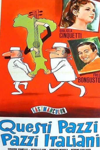 Questi pazzi, pazzi italiani (1965) poster