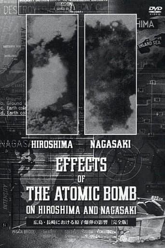 Effects of the Atomic Bomb on Hiroshima and Nagasaki (1946) poster