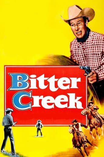 Bitter Creek (1954) poster