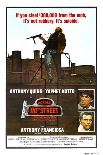 Across 110th Street (1972) poster
