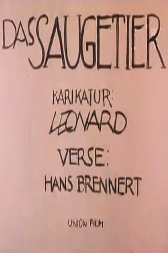 Das Säugetier (1917) poster