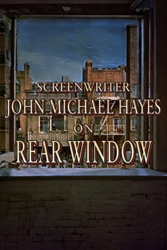 Screenwriter John Michael Hayes on 'Rear Window' (2001) poster