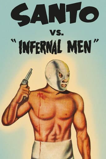 Santo vs. Infernal Men (1961) poster