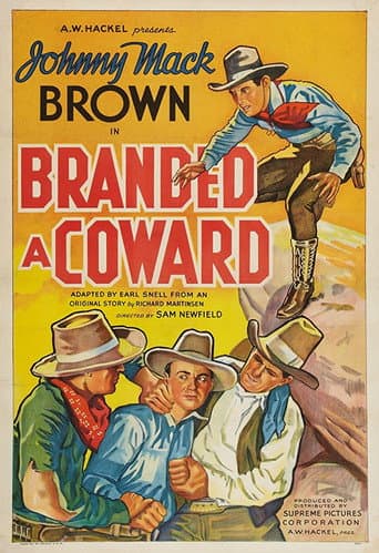 Branded a Coward (1935) poster