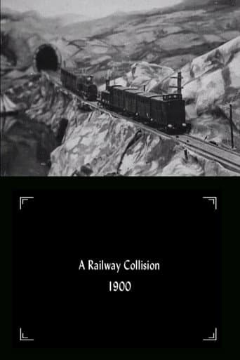 A Railway Collision (1900) poster