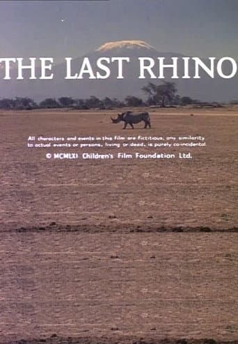 The Last Rhino (1961) poster