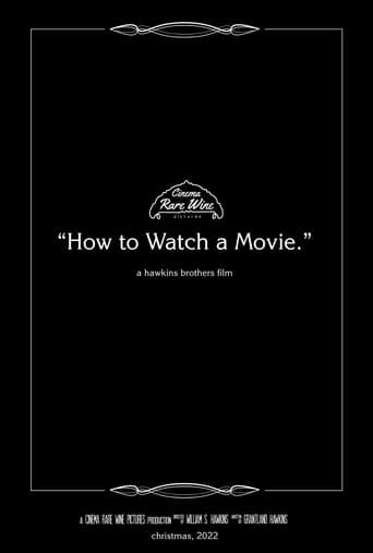 How to Watch a Movie (2022) poster