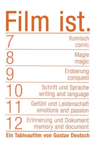 Film Is. 7-12 (2002) poster