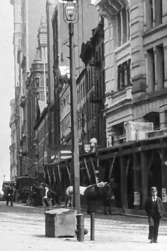 View on Boulevard, New York City (1896) poster