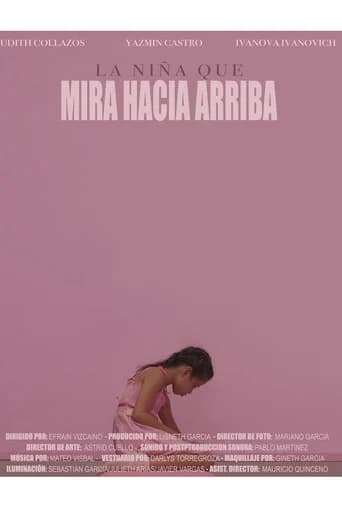 La niña que mira hacia arriba poster