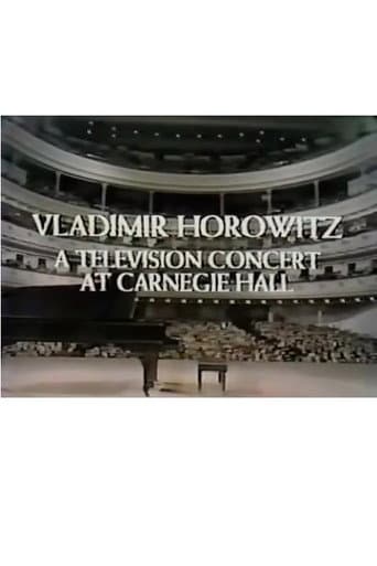 Vladimir Horowitz: A Television Concert at Carnegie Hall (1968) poster