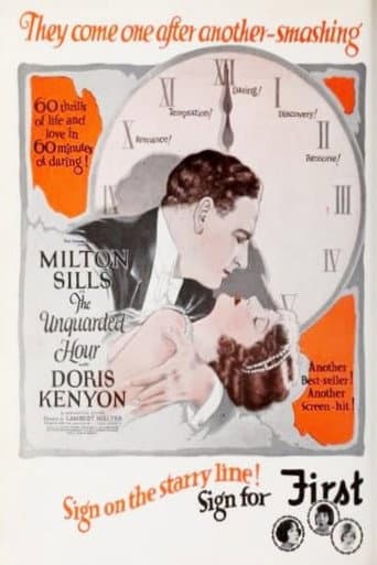 The Unguarded Hour (1925) poster
