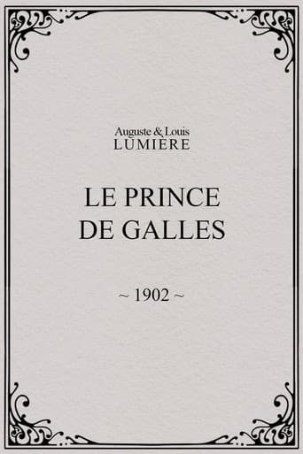 Le prince de Galles (1902) poster
