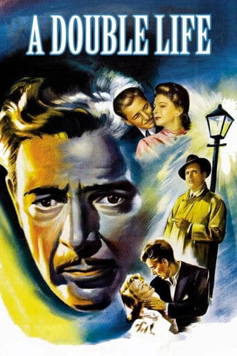 A Double Life (1947) poster