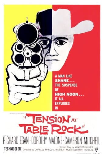 Tension at Table Rock (1956) poster