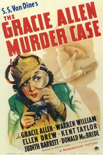 The Gracie Allen Murder Case (1939) poster