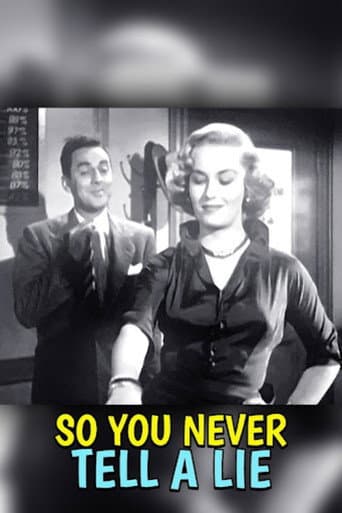 So You Never Tell a Lie (1952) poster