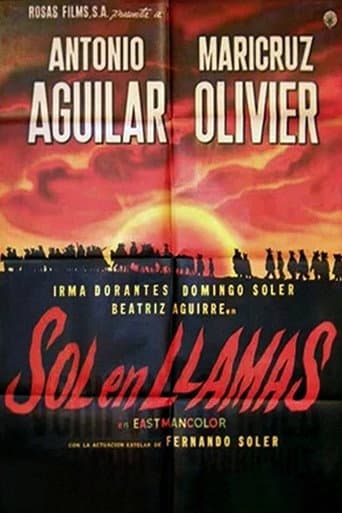 Sol en llamas (1962) poster