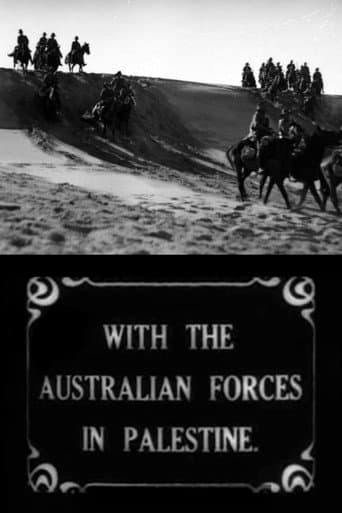 With the Australian forces in Palestine (1919) poster