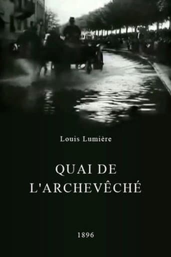 Lyon: Quai de l'Archevêché (1896) poster