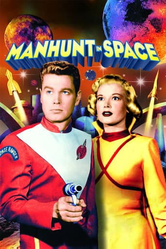 Manhunt in Space (1954) poster