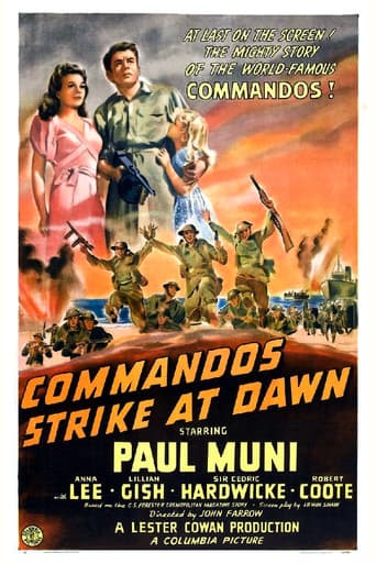 Commandos Strike at Dawn (1942) poster