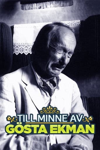 Till minne av Gösta Ekman (2017) poster