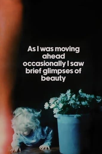 As I Was Moving Ahead, Occasionally I Saw Brief Glimpses of Beauty (2000) poster