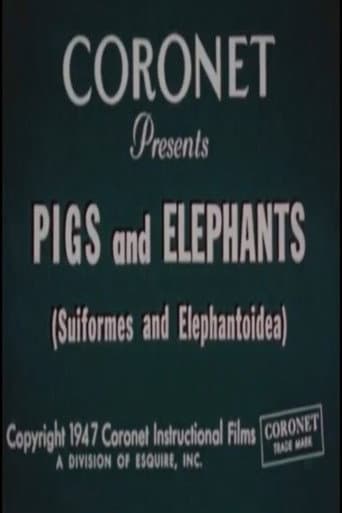 Pigs and Elephants (Suiformes and Elephantoidea) (1947) poster