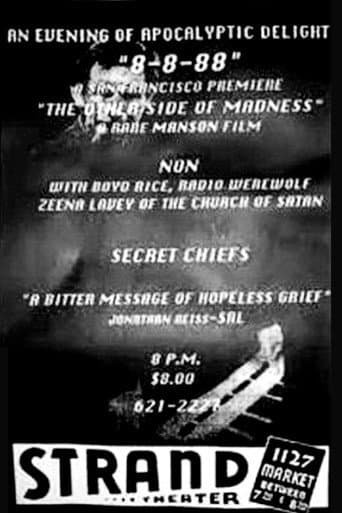 8-8-88 Church of Satan Mansonite Rally (1988) poster