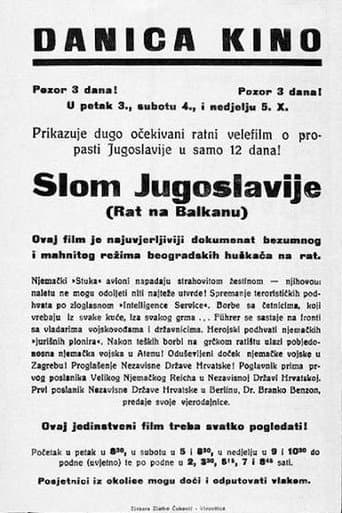 The Collapse of Yugoslavia (1941) poster