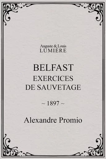 Belfast, exercices de sauvetage (1897) poster