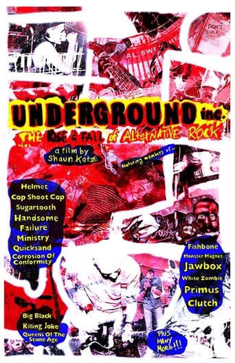 Underground Inc: The Rise and Fall of Alternative Rock (2019) poster