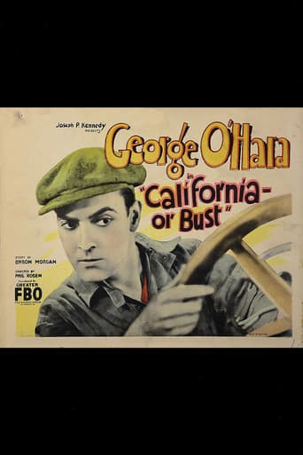California or Bust (1927) poster