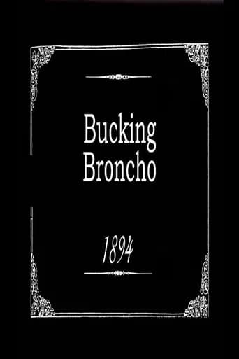 Bucking Broncho (1894) poster