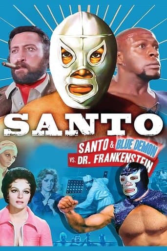 Santo and Blue Demon vs. Dr. Frankenstein (1974) poster