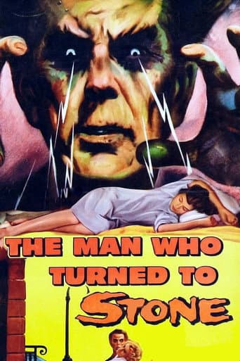 The Man Who Turned to Stone (1957) poster