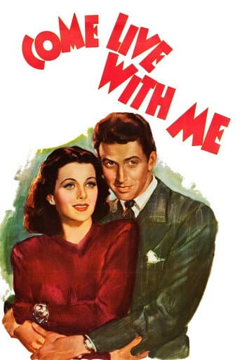 Come Live with Me (1941) poster