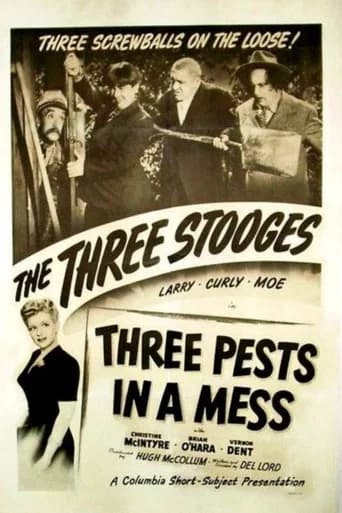 Three Pests in a Mess (1945) poster