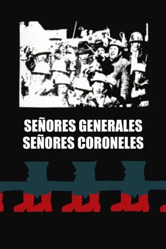 Señores coroneles, señores generales (1976) poster