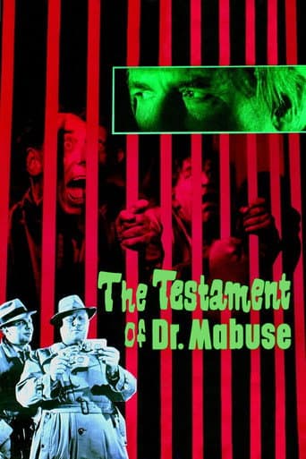 The Testament of Dr. Mabuse (1962) poster