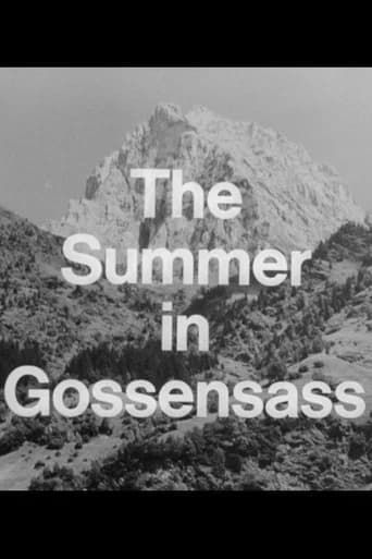 The Summer in Gossensass (1964) poster