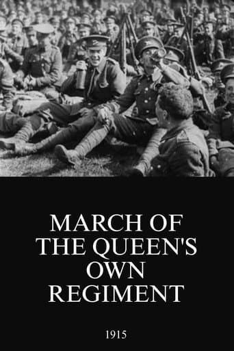 March of the Queen’s Own Regiment (1915) poster